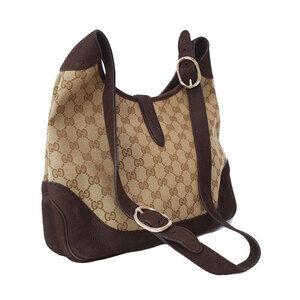 Gucci Jackie Shoulder Canvas Bag GG